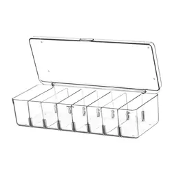 Card Deck Case Storage Dice Sturdy Organizer for 100+ Cards Acrylic Card Box - Image 5