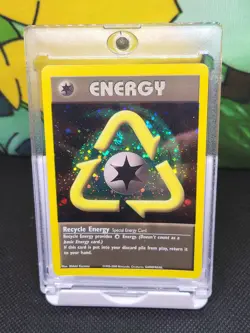 Recycle Energy Holo WotC League Promo Pokemon Rare Card TCG NM/Mint +FREE Mew #8 - Image 1