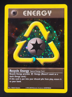 Recycle Energy Holo WotC League Promo Pokemon Rare Card TCG NM/Mint +FREE Mew #8 - Image 2