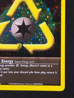 Recycle Energy Holo WotC League Promo Pokemon Rare Card TCG NM/Mint +FREE Mew #8 - Image 5