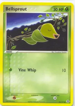 2x (pok-FRLG-053) Bellsprout (C) Pokemon EX FireRed LeafGreen Card # 53 - Image 1