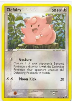 2x (pok-FRLG-059) Clefairy (C) Pokemon EX FireRed LeafGreen Card # 59 - Image 1