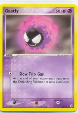 2x (pok-FRLG-063) Gastly (C) Pokemon EX FireRed LeafGreen Card # 63 - Image 1