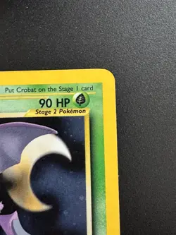 Pokemon Neo Revelation Crobat 4/64 Holo Rare Vintage 2000 Card - Image 5