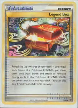 2x (HSDT-075) Legend Box (Trainer) (U) Pokemon HGSS Undaunted Card # 75 - Image 1