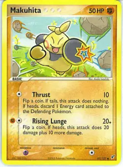 2x (DEOXYS-065) Makuhita (C) Pokemon EX Deoxys Card # 65 - Image 1