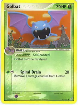 2x (DEOXYS-031) Golbat (U) Pokemon EX Deoxys Card # 31 - Image 1