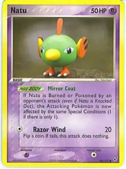 2x (DEOXYS-066) Natu (C) Pokemon EX Deoxys Card # 66 - Image 1
