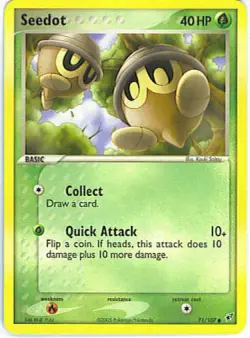 2x (DEOXYS-071) Seedot (C) Pokemon EX Deoxys Card # 71 - Image 1