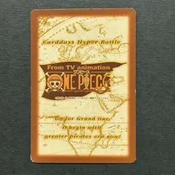 S4382 Super Rare Nami Vivi HOLO One Piece Hyper Battle Carddass Card Vintage J9 - Image 2