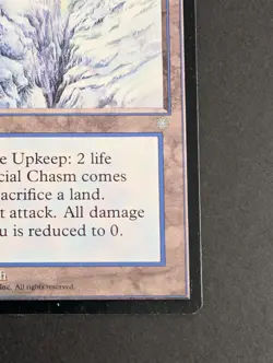 MTG Card - 1x Glacial Chasm - Ice Age - LP - Vintage - Magic The Gathering 1995 - Image 5