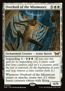 [1x] Overlord of the Mistmoors Near Mint, English Duskmourn: House of Horror MTG - Image 1