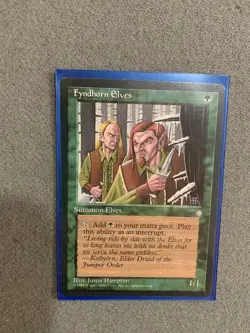 Magic: The Gathering MTG Fyndhorn Elves - Ice Age 1995 - Lightly-Played/LP B+!!! - Image 1