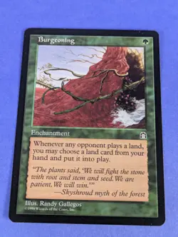 MTG Magic the Gathering: Stronghold: Burgeoning Rare - NM - Image 1