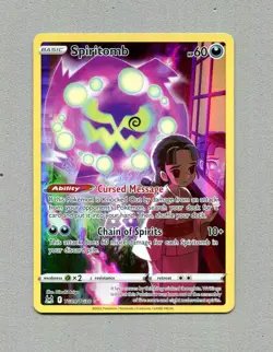 Spiritomb TG09/TG30 Swsh11: Lost Origin Trainer Gallery Holo Full Art Pokemon - Image 1