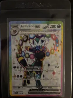 Pokemon TCG Umbreon EX SVP 176 Black Star Promo Prismatic Evolutions - Image 1