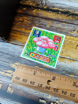 Vileplume - 045 - Vintage 1996 C/G Pokemon Amada Sticker Seal - Image 4