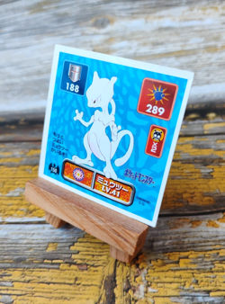 Mewtwo - 150 - Vintage 1996 C/G Pokemon Amada Sticker Seal - Image 2