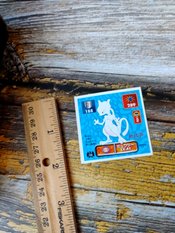 Mewtwo - 150 - Vintage 1996 C/G Pokemon Amada Sticker Seal - Image 5