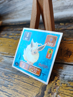 Flareon - 136 - Vintage 1996 C/G Pokemon Amada Sticker Seal - Image 2