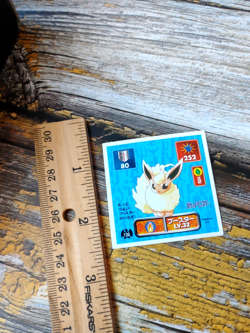 Flareon - 136 - Vintage 1996 C/G Pokemon Amada Sticker Seal - Image 4