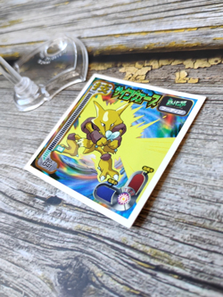 Alakazam - Vintage 1998 CGTSJ Pokemon Amada Sticker Seal - Image 2