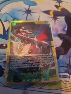 Dracule Mihawk - OP14-119 OP14-119 The Azure Sea's Seven Foil - Image 1