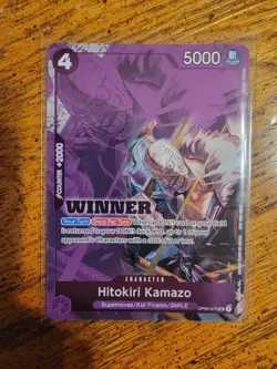 One Piece TCG Winner Pack 2025 Vol. 1 Hitokiri Kamazo - Image 1