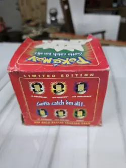 Pokemon 1999 Burger King 23K Gold Plated Card Togepi With Pokeball Case And COA - Image 3