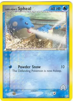 2x (pok-MA-056) Team Aqua's Spheal (C) Pokemon EX Team Magma VS Aqua Card # 56 - Image 1