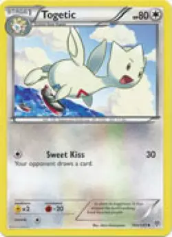 2x (BW8-103) Togetic (U) Pokemon B&W Plasma Storm Card # 103 - Image 1