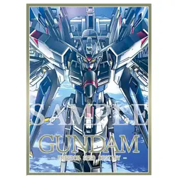 GUNDAM TCG STRIKE FREEDOM 60x Card Game Sleeves- - Image 1