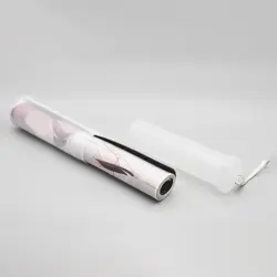 Play Mat Clear Tubes Retractable Portable Round Playmat Case Store Your Card - Image 1