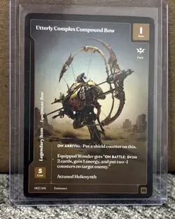 Wonders of the First Legendary Utterly Complex Compound Bow 067/401 Paper Card - Image 1