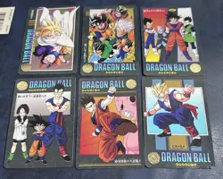 Dragon Ball Z Visual Adventure Lot Of 6 Cards TCG BANDAI 1996 (US SELLER) - Image 1