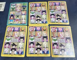 Dragon Ball Z Visual Adventure Lot Of 6 Cards TCG BANDAI 1996 (US SELLER) - Image 2
