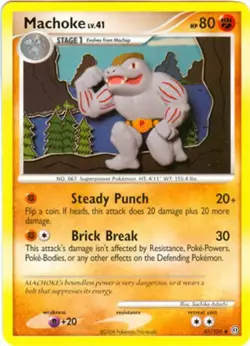 2x (pok-SF-041) Machoke (U) Pokemon D&P Stormfront Card # 41 - Image 1
