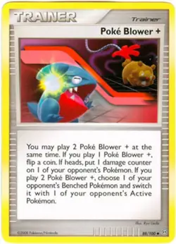 2x (pok-SF-088) Poke Blower + (U) Pokemon D&P Stormfront Card # 88 - Image 1