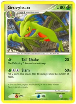 2x (pok-SF-039) Grovyle (U) Pokemon D&P Stormfront Card # 39 - Image 1