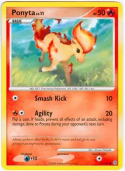 2x (pok-SF-071) Ponyta (C) Pokemon D&P Stormfront Card # 71 - Image 1