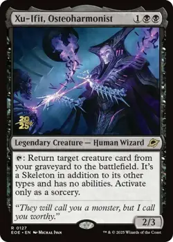 Xu-Ifit, Osteoharmonist - Foil - Prerelease Promo Light Play, English Magic the - Image 1