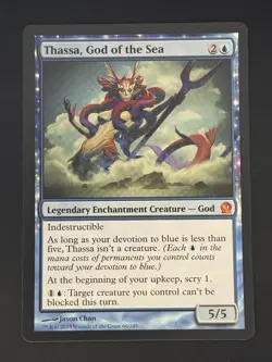Thassa, God of the Sea | NM | MR | Theros | MTG - Image 1