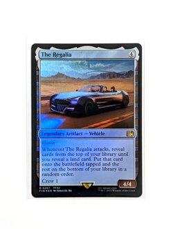 The Regalia 0267 Rare Foil FFXV FIN MTG FINAL FANTASY ENGLISH NM/M - Image 1