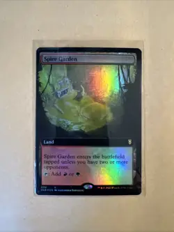 MTG Spire Garden CLB 606 R NM FOIL Extended Art - Image 2