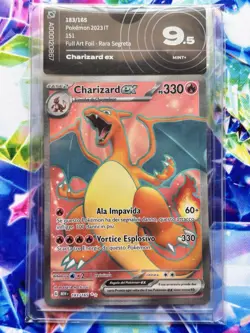 Lotto Pokemon 151 Gradata Full art Charizard Blastoise Venusaur 182-183-184/165 - Image 2