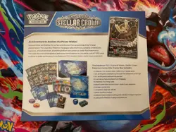 Pokemon TCG: Stellar Crown Pokemon Center Exclusive Elite Trainer Box ETB SEALED - Image 3