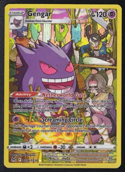 Pokemon TCG Gengar Lost Origin Trainer Gallery TG06/TG30 Holo Ultra Rare - Image 1