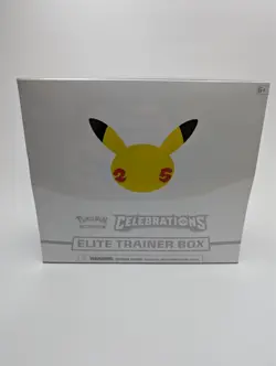 Pokemon Celebrations Elite Trainer Box ETB - Factory Sealed - 25th Anniversary 820650809439 - Image 1