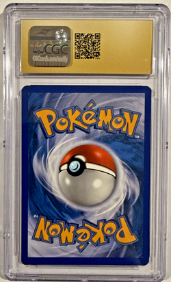 CGC Pristine 10 Krokorok Black & White 64/114 Pokemon League Cross Hatch Holo - Image 2