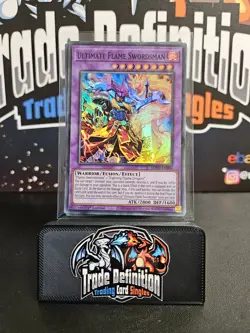 Ultimate Flame Swordsman MZMI-EN004 Super Rare 1st Edition Near Mint Yugioh - Image 1